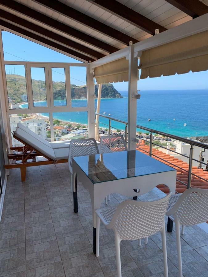 ★ Meniko'S House ★ Amazing Sea View Lägenhet Himare Exteriör bild